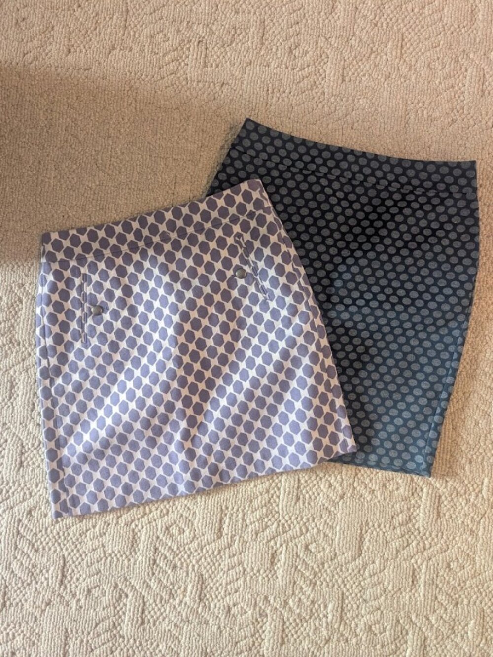 Set of 2 adorable Loft mini skirts.